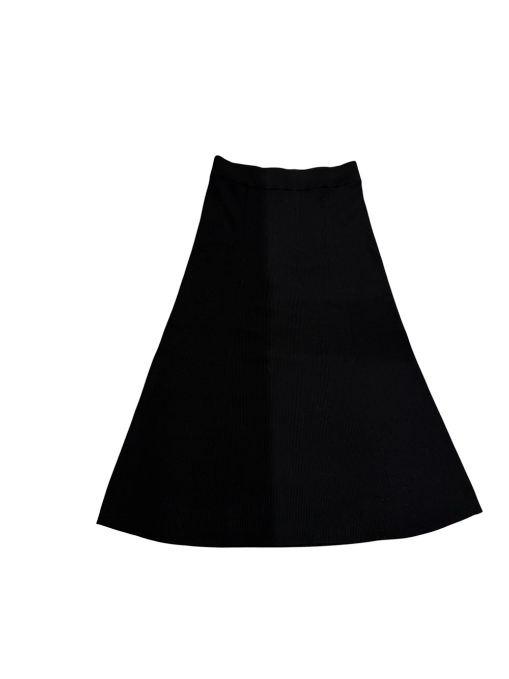 Madewell Merino Wool-Blend Maxi Skirt in Black - Picture 3 of 9